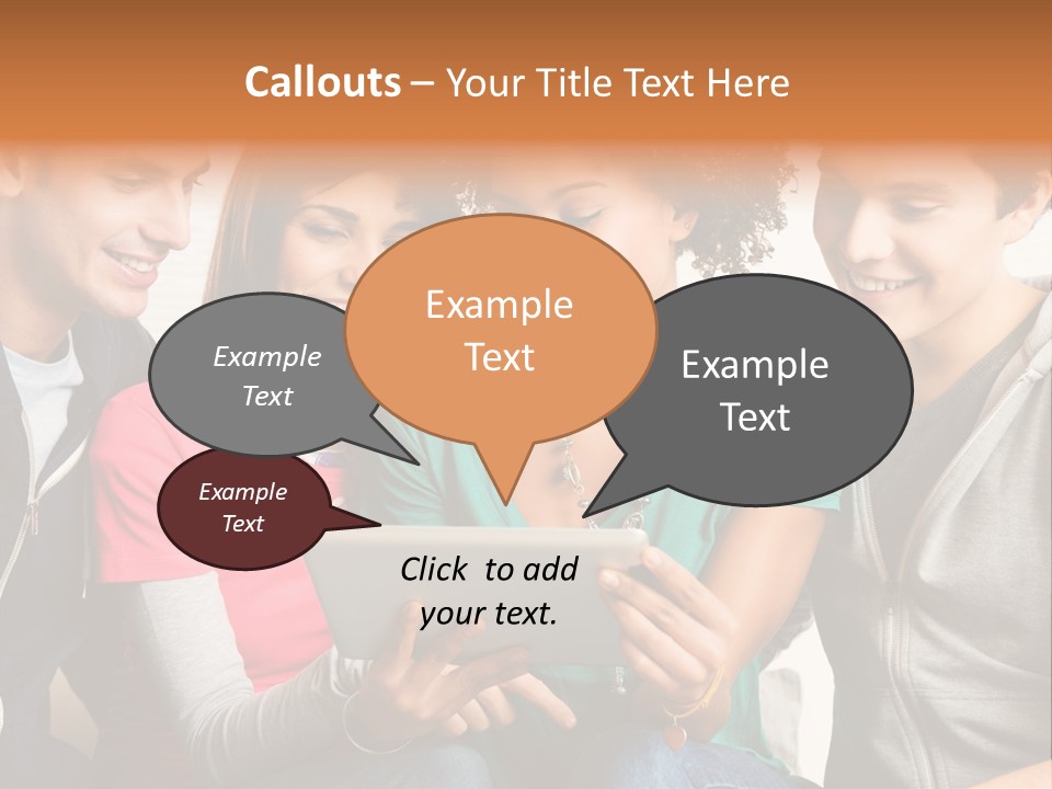 Student Ethnic Male PowerPoint Template