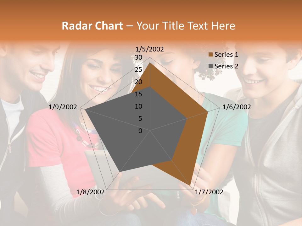 Student Ethnic Male PowerPoint Template