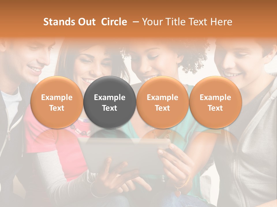 Student Ethnic Male PowerPoint Template