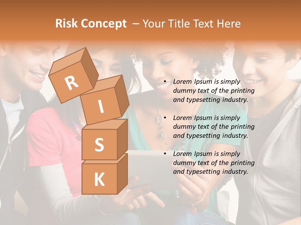 Student Ethnic Male PowerPoint Template