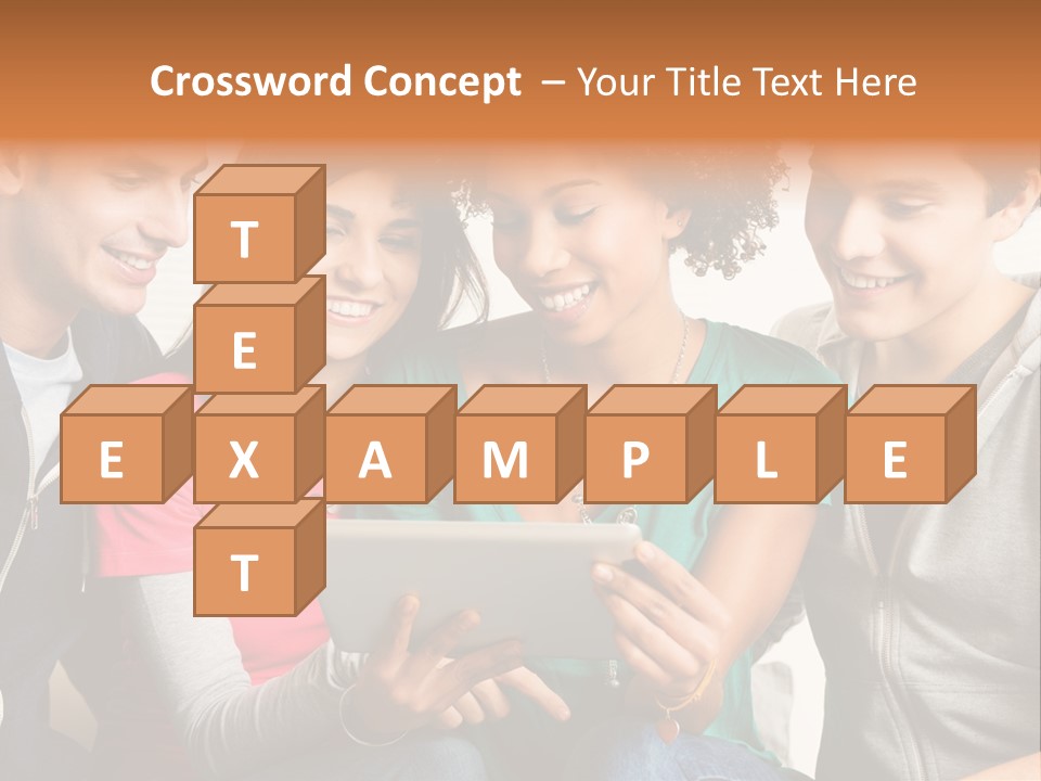 Student Ethnic Male PowerPoint Template