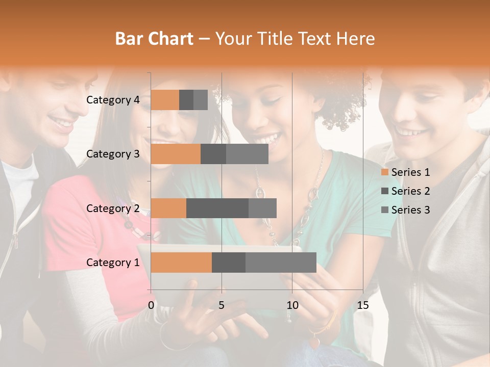 Student Ethnic Male PowerPoint Template