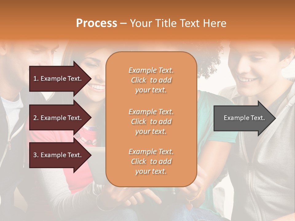 Student Ethnic Male PowerPoint Template