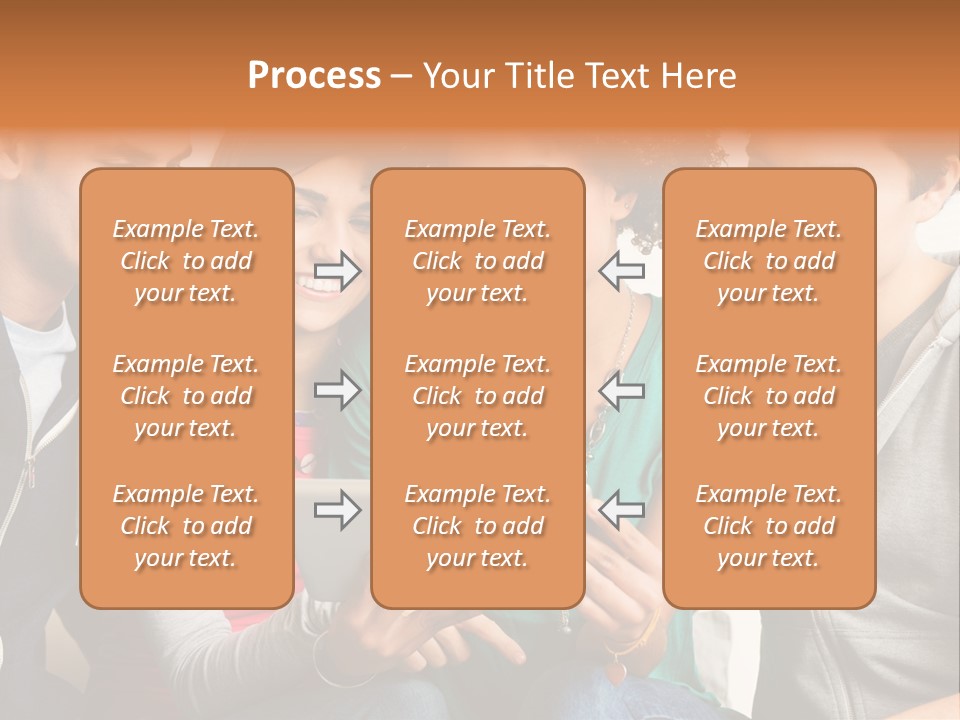 Student Ethnic Male PowerPoint Template