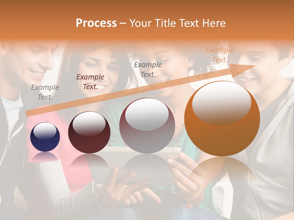 Student Ethnic Male PowerPoint Template