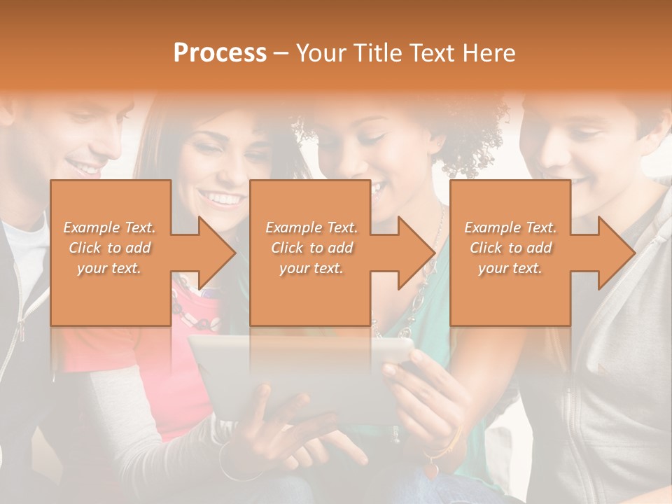 Student Ethnic Male PowerPoint Template