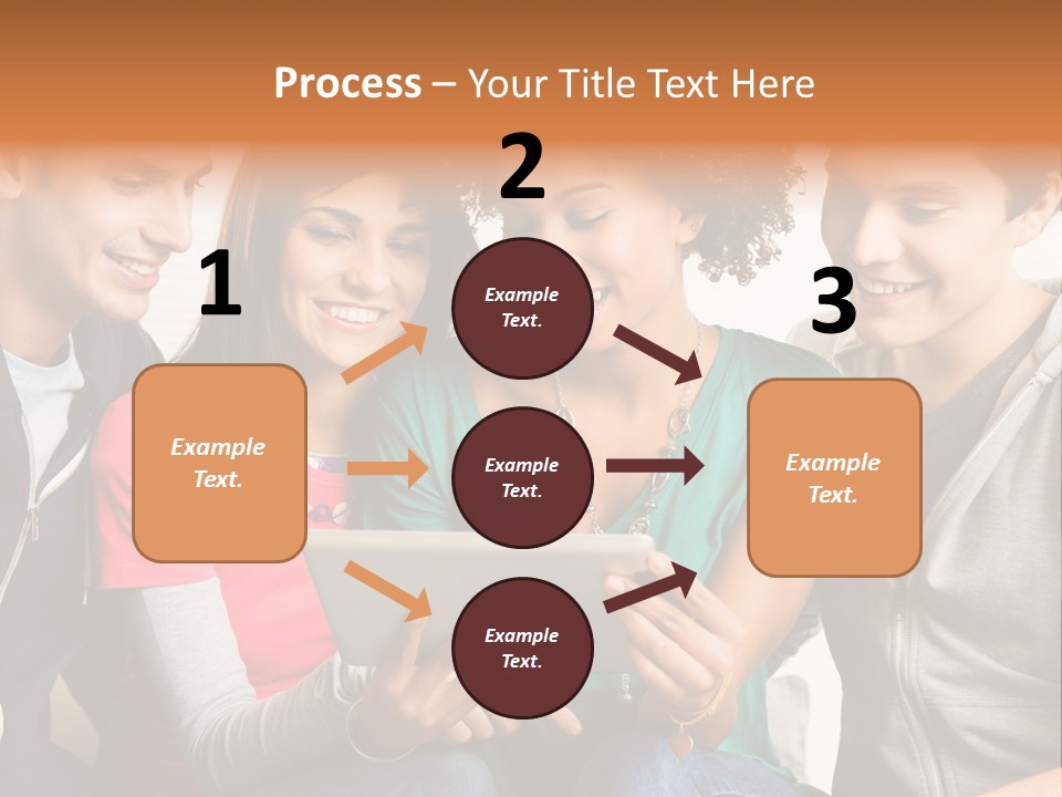 Student Ethnic Male PowerPoint Template