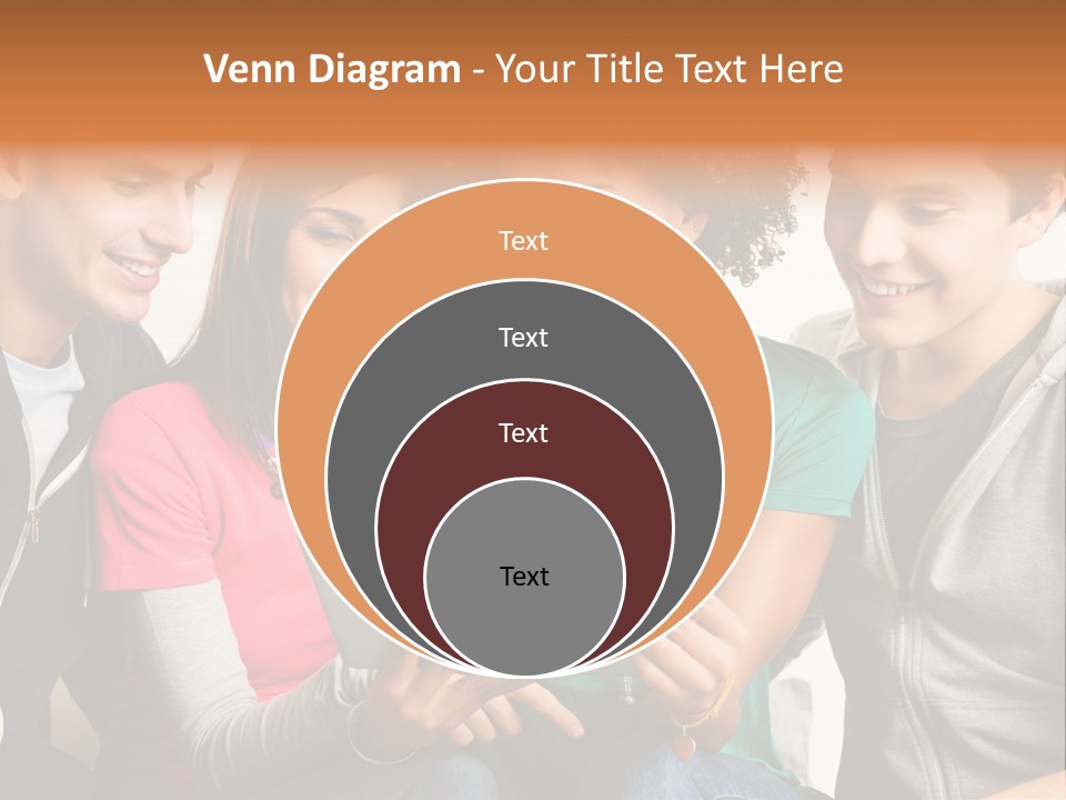 Student Ethnic Male PowerPoint Template