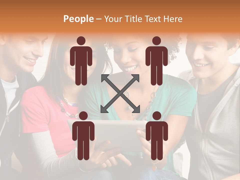 Student Ethnic Male PowerPoint Template