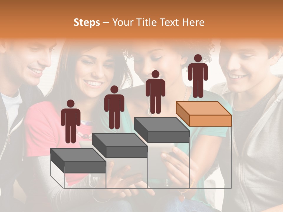 Student Ethnic Male PowerPoint Template
