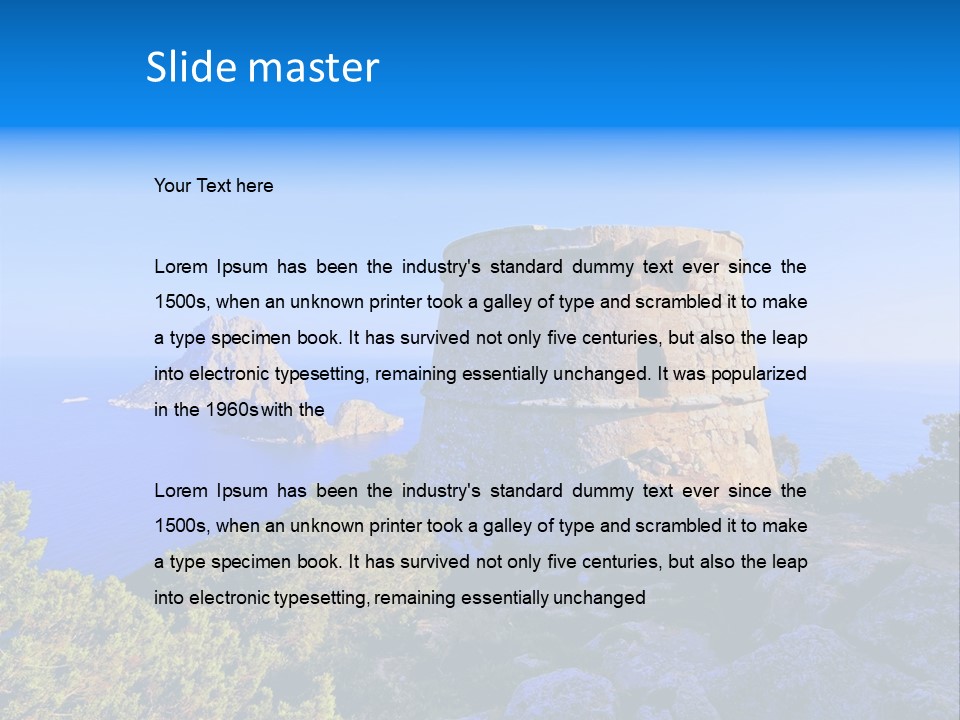 Mountain Beautiful Nature PowerPoint Template