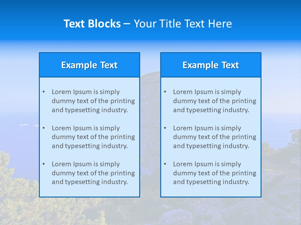 Mountain Beautiful Nature PowerPoint Template