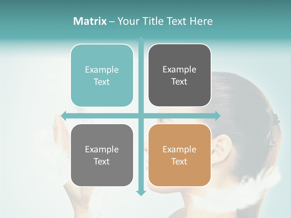 Emotion Female Forgiveness PowerPoint Template