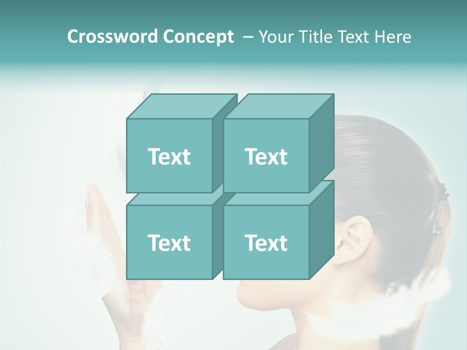 Emotion Female Forgiveness PowerPoint Template