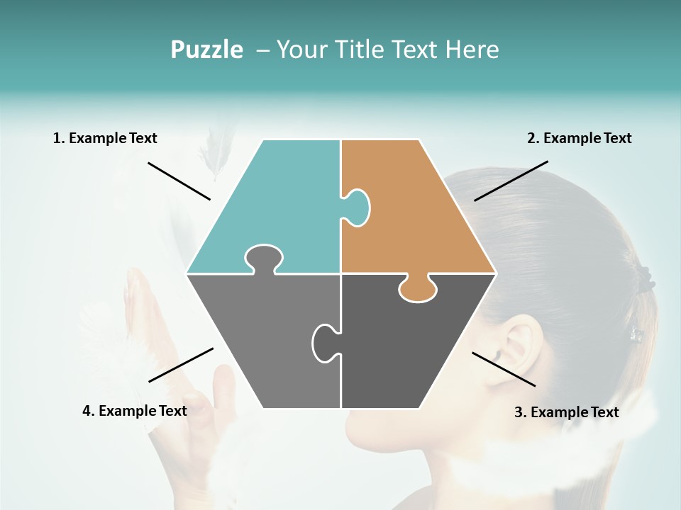 Emotion Female Forgiveness PowerPoint Template