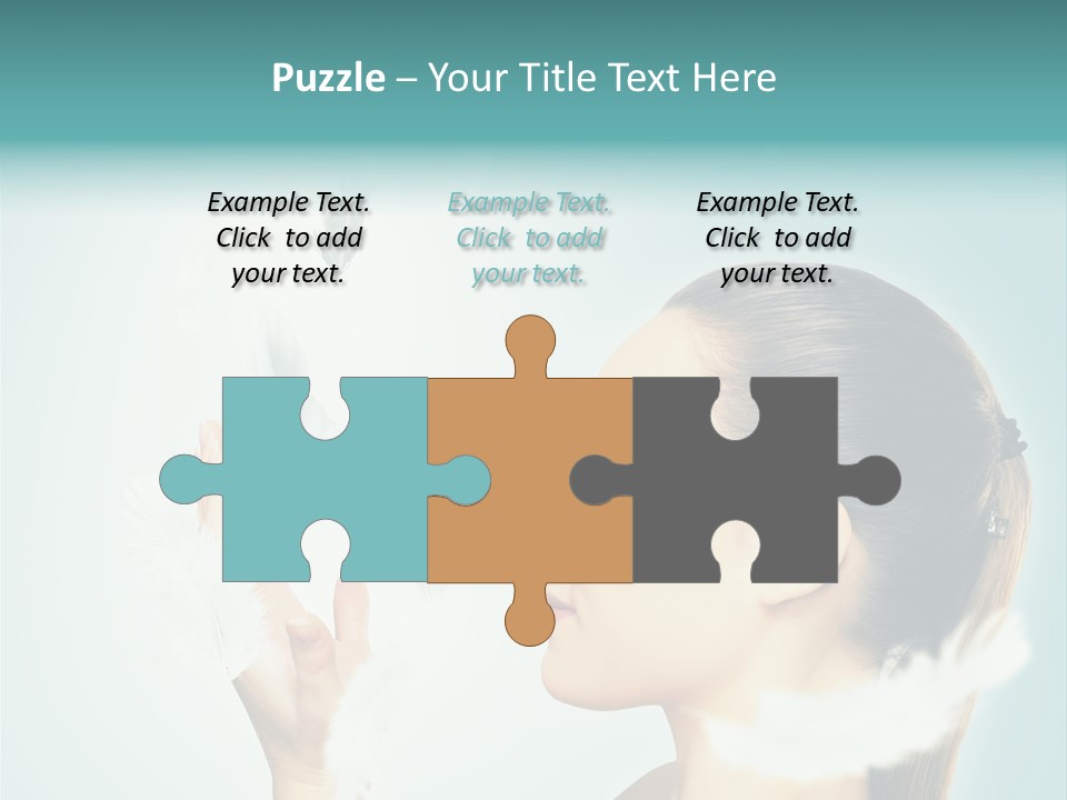 Emotion Female Forgiveness PowerPoint Template