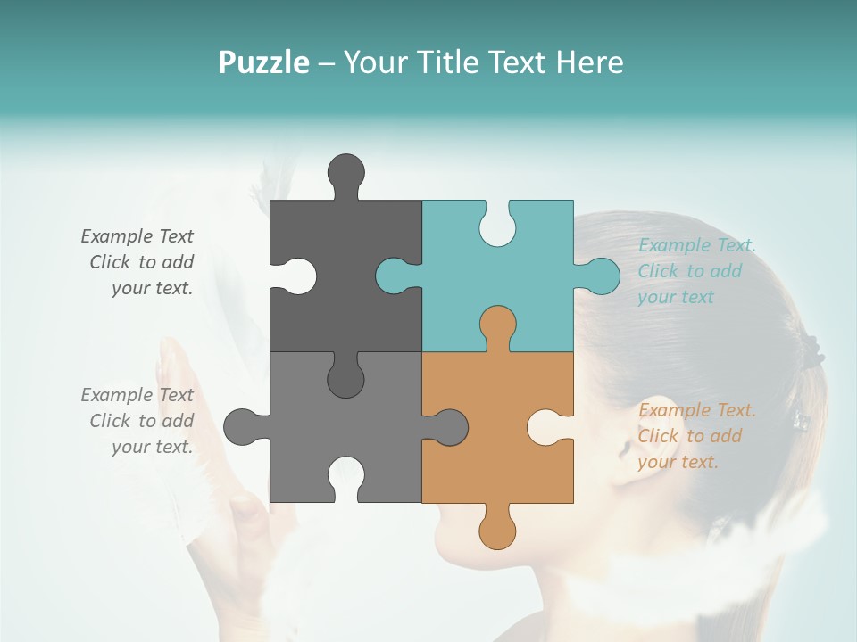 Emotion Female Forgiveness PowerPoint Template