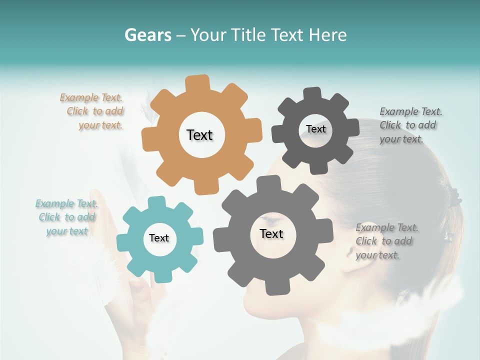 Emotion Female Forgiveness PowerPoint Template