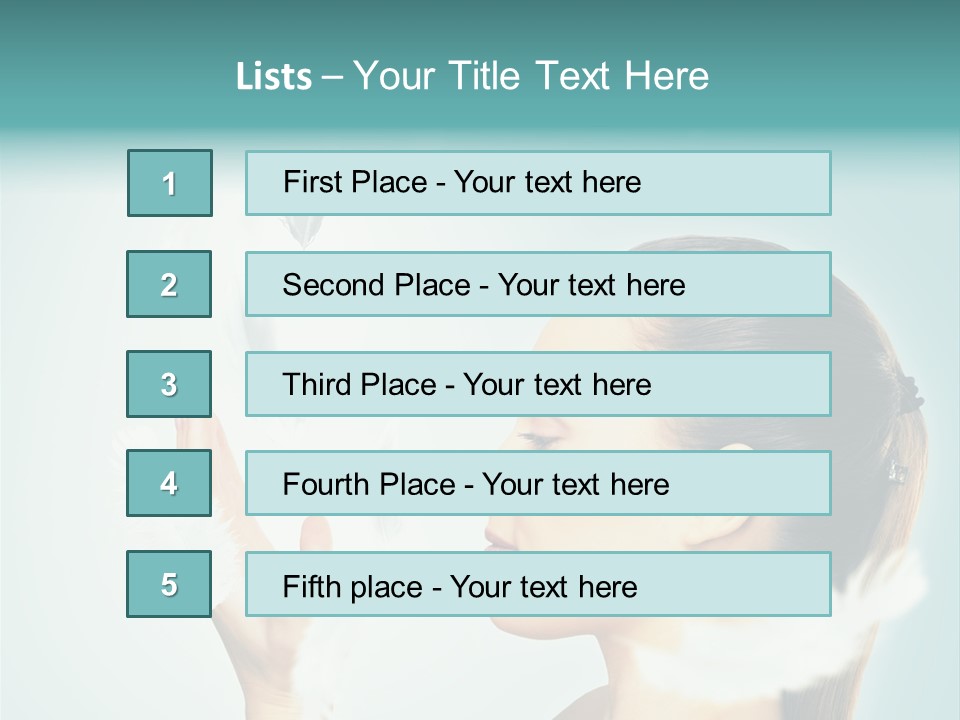 Emotion Female Forgiveness PowerPoint Template