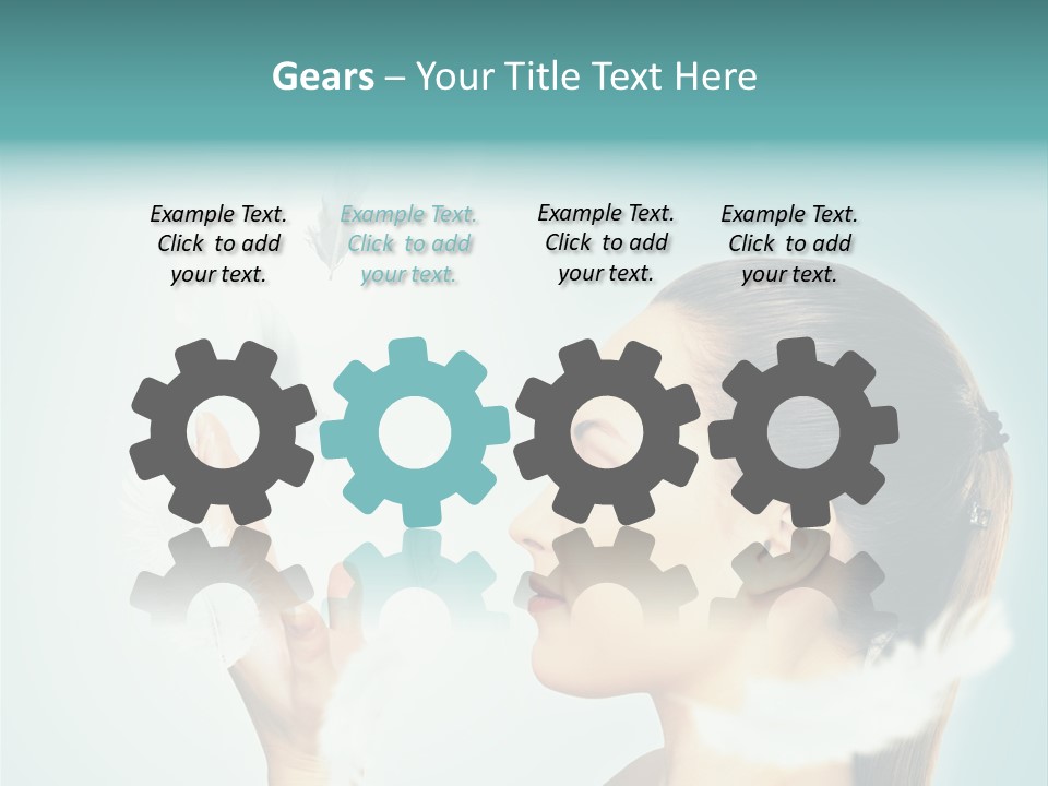 Emotion Female Forgiveness PowerPoint Template