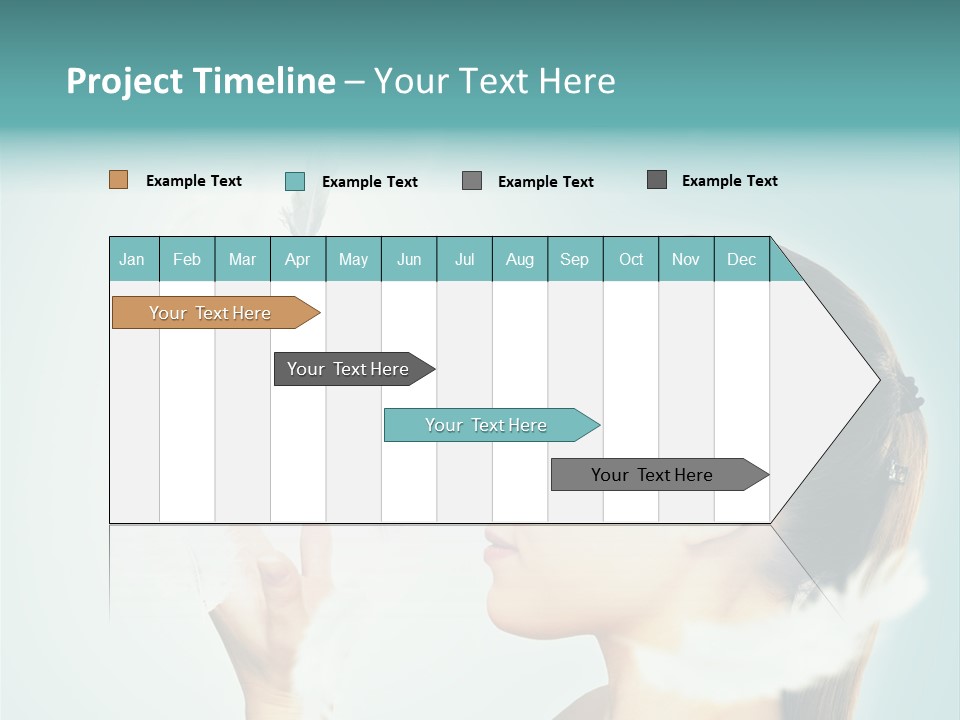Emotion Female Forgiveness PowerPoint Template