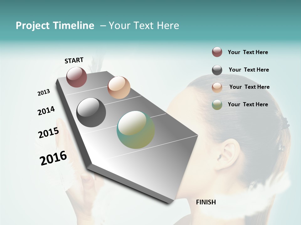 Emotion Female Forgiveness PowerPoint Template
