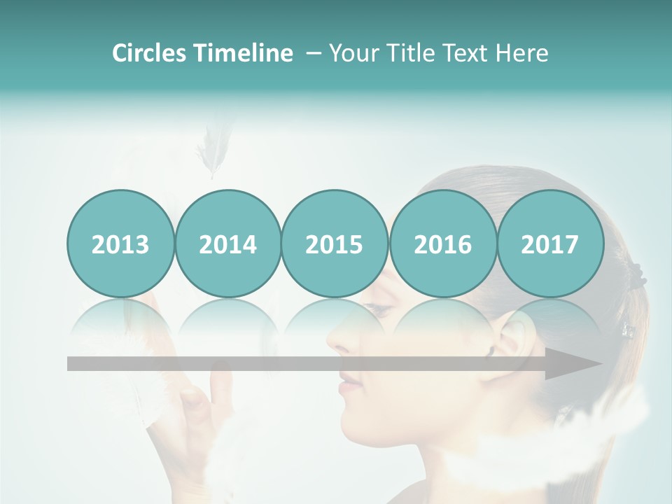 Emotion Female Forgiveness PowerPoint Template