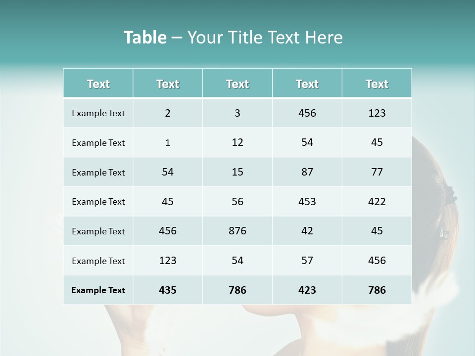 Emotion Female Forgiveness PowerPoint Template