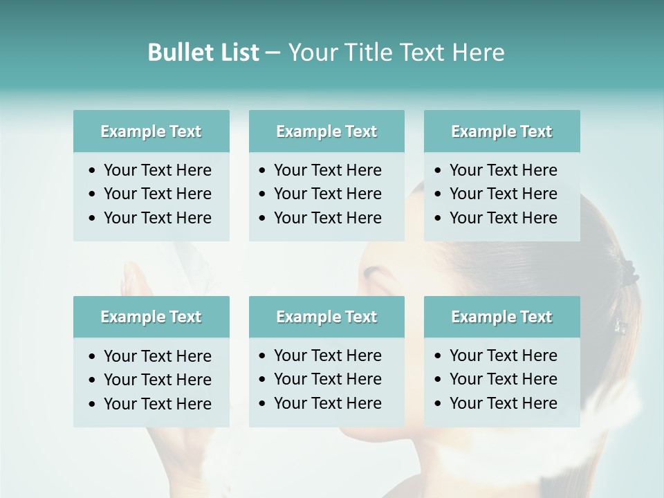 Emotion Female Forgiveness PowerPoint Template