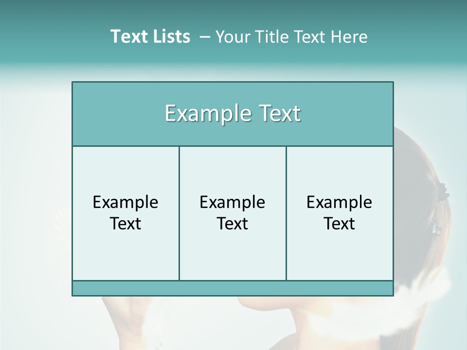 Emotion Female Forgiveness PowerPoint Template