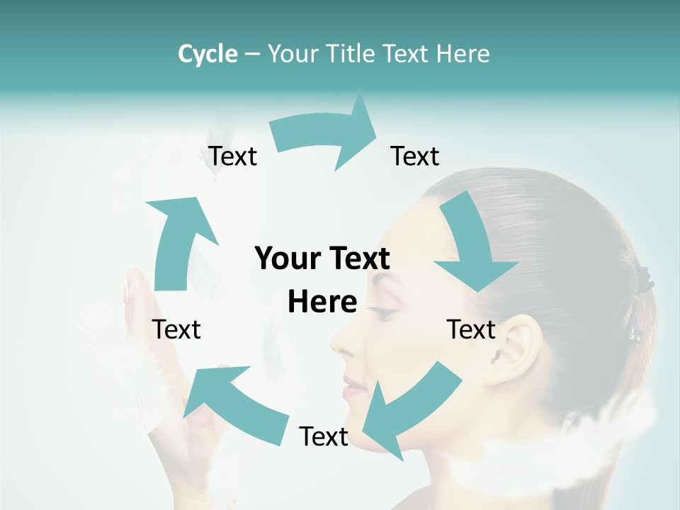 Emotion Female Forgiveness PowerPoint Template