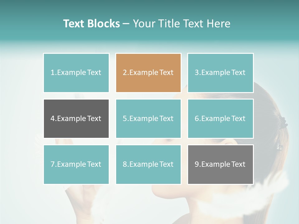 Emotion Female Forgiveness PowerPoint Template