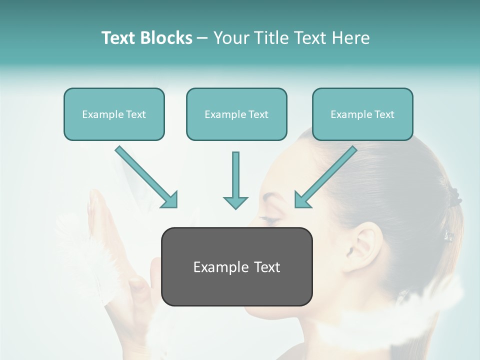 Emotion Female Forgiveness PowerPoint Template