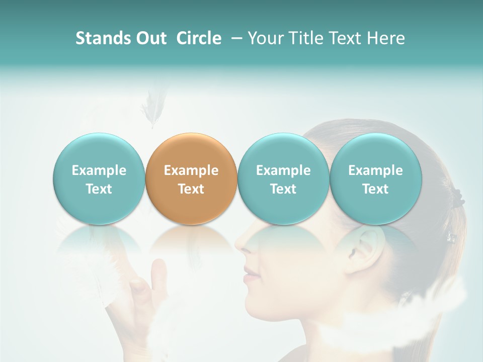 Emotion Female Forgiveness PowerPoint Template