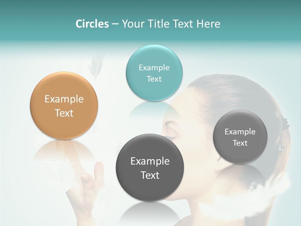 Emotion Female Forgiveness PowerPoint Template