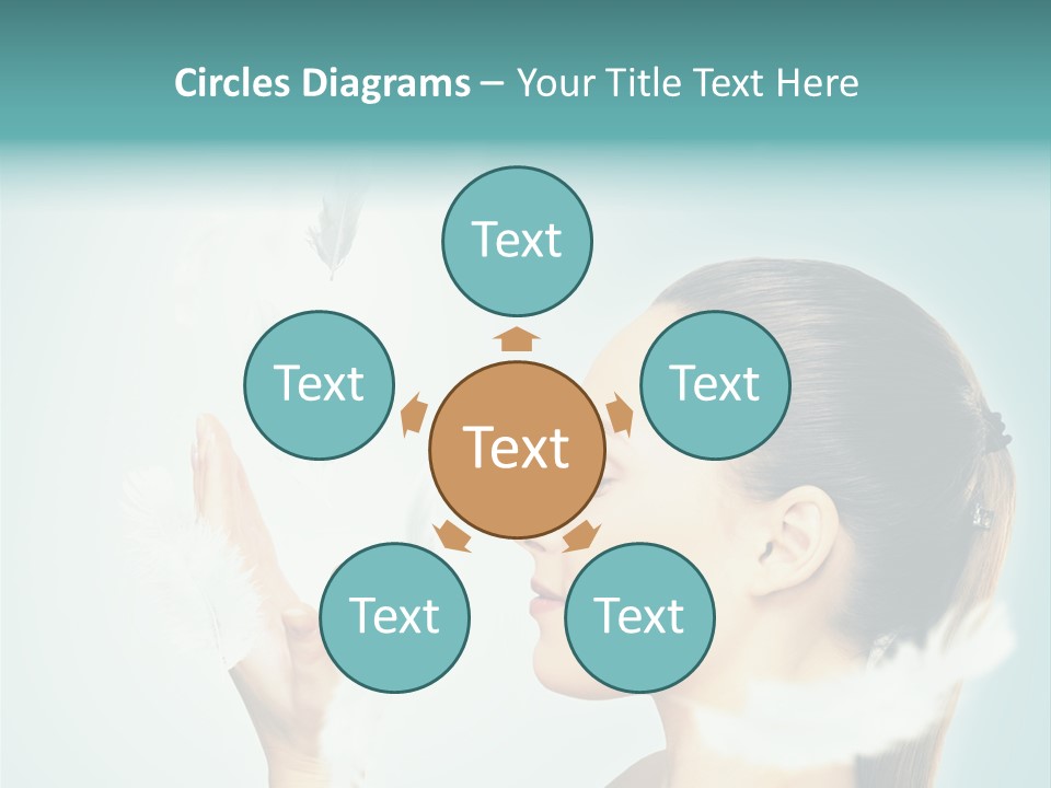 Emotion Female Forgiveness PowerPoint Template