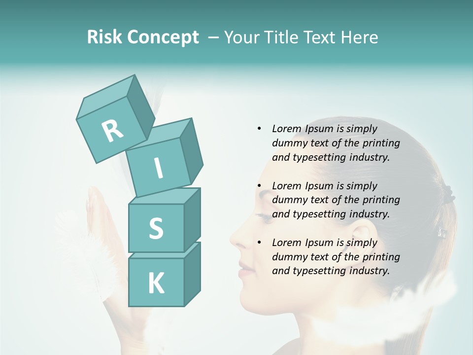 Emotion Female Forgiveness PowerPoint Template