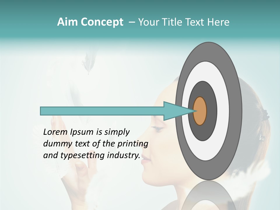 Emotion Female Forgiveness PowerPoint Template