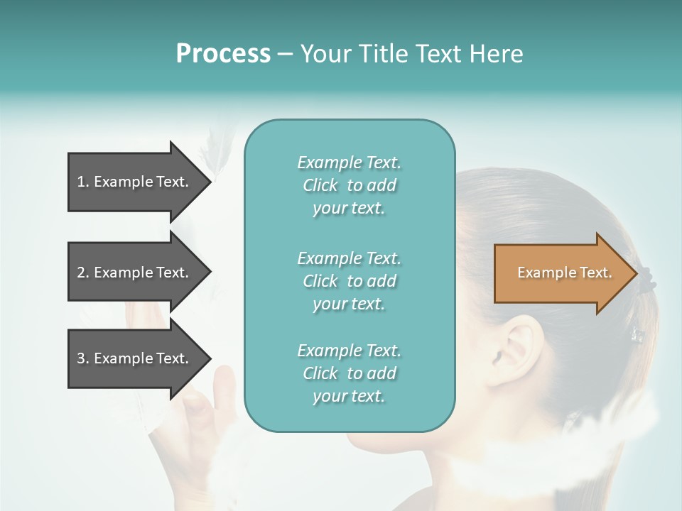 Emotion Female Forgiveness PowerPoint Template