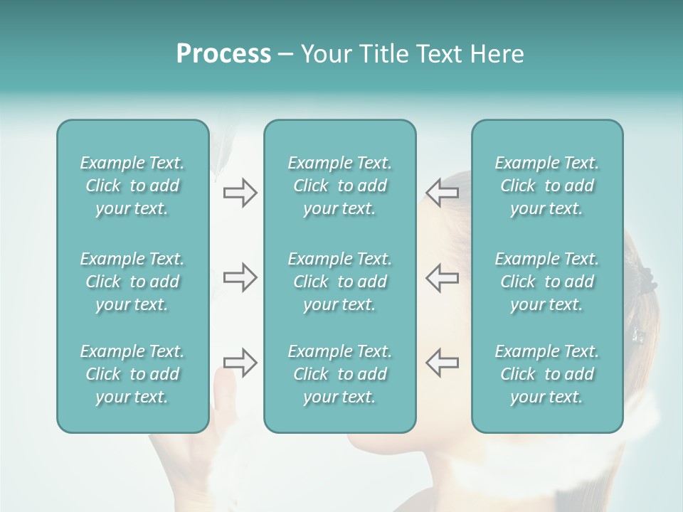 Emotion Female Forgiveness PowerPoint Template