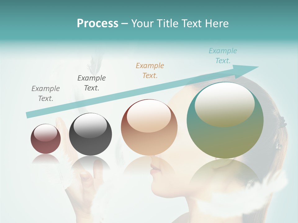 Emotion Female Forgiveness PowerPoint Template