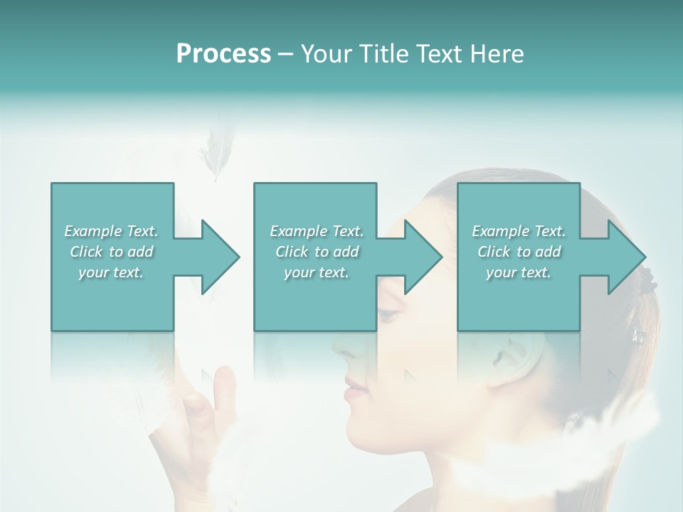 Emotion Female Forgiveness PowerPoint Template