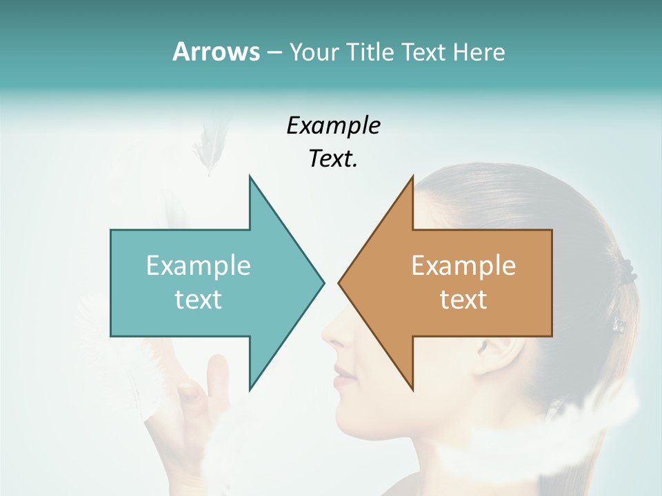 Emotion Female Forgiveness PowerPoint Template