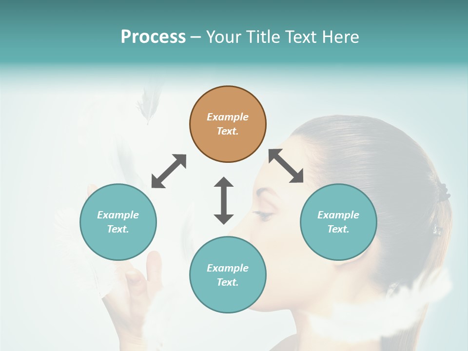 Emotion Female Forgiveness PowerPoint Template