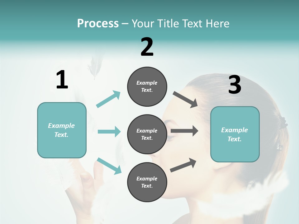 Emotion Female Forgiveness PowerPoint Template
