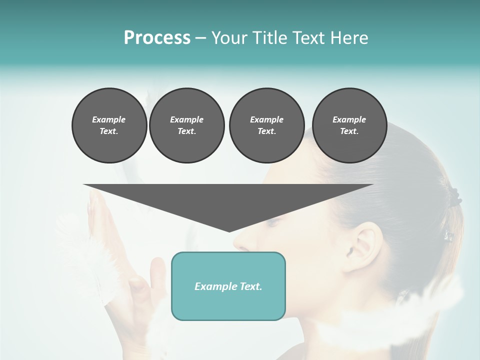 Emotion Female Forgiveness PowerPoint Template