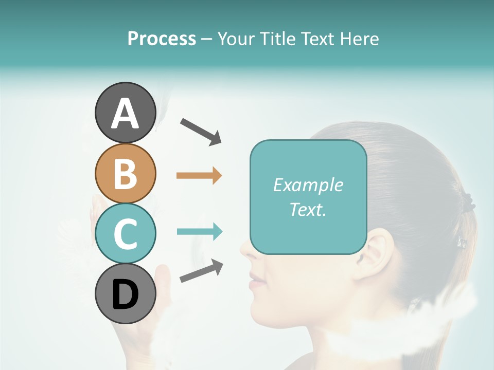 Emotion Female Forgiveness PowerPoint Template