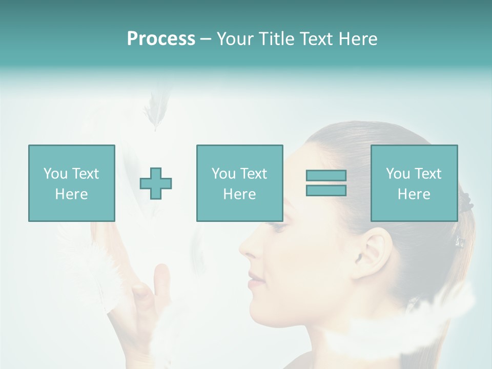 Emotion Female Forgiveness PowerPoint Template