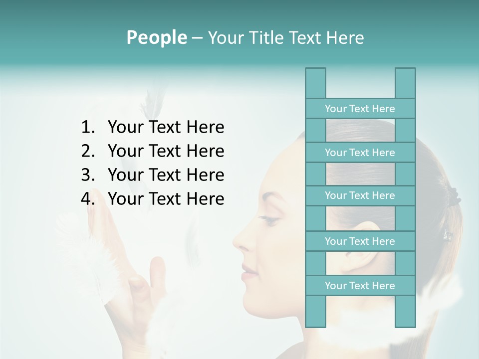 Emotion Female Forgiveness PowerPoint Template