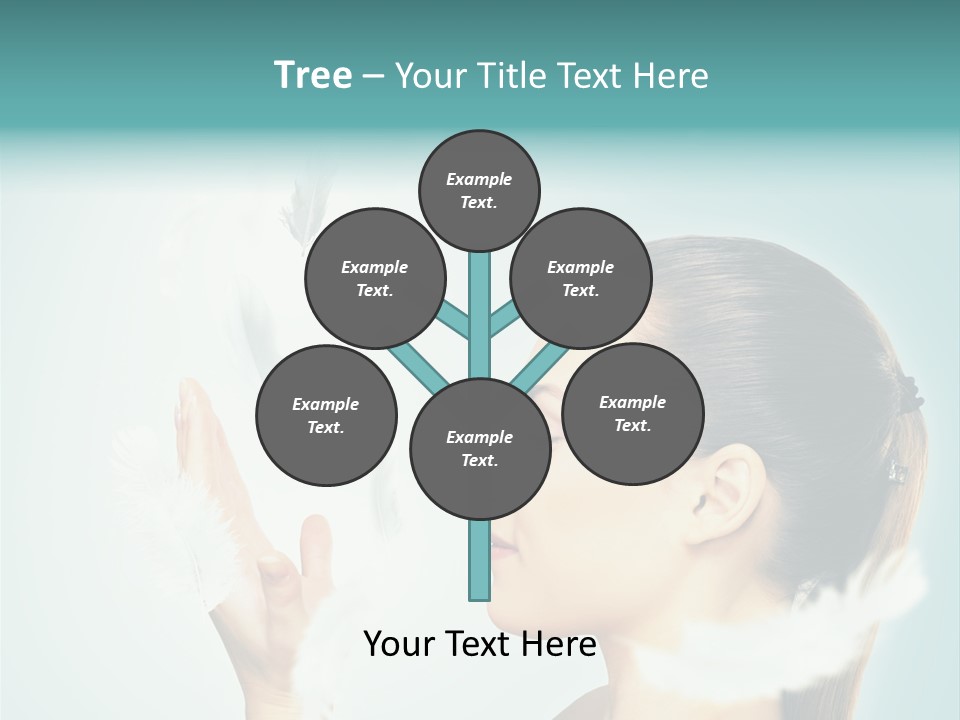 Emotion Female Forgiveness PowerPoint Template